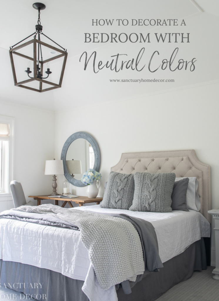 How to Decorate a Bedroom With Neutral Colors