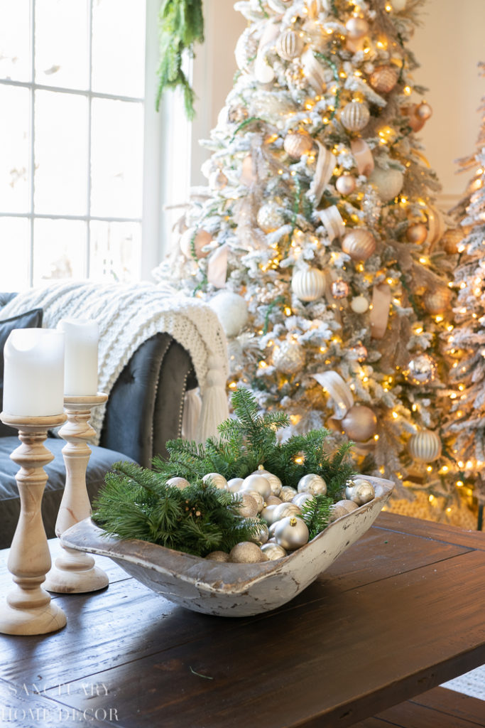 Glamorous White, Gold, and Silver Christmas Tree