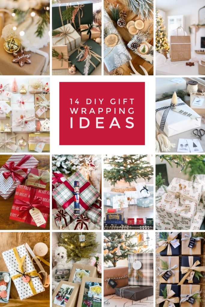 Unique Christmas Gift Wrapping on a Budget - Sanctuary Home Decor