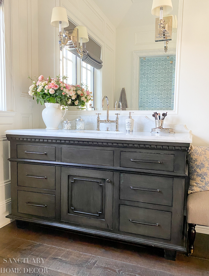 How to Quickly Organize Bathroom Drawers - Sanctuary Home Decor