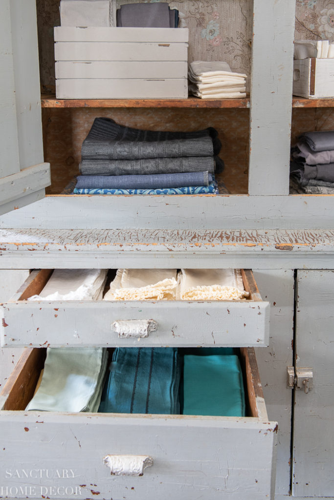 Linen Cabinets & Hall Closet