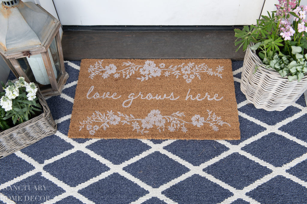 Front Porch Doormat Layering Ideas for Spring 