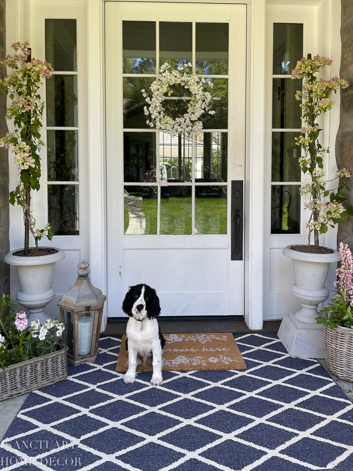 Farmhouse decor in the kitchen for spring and summer - Christina