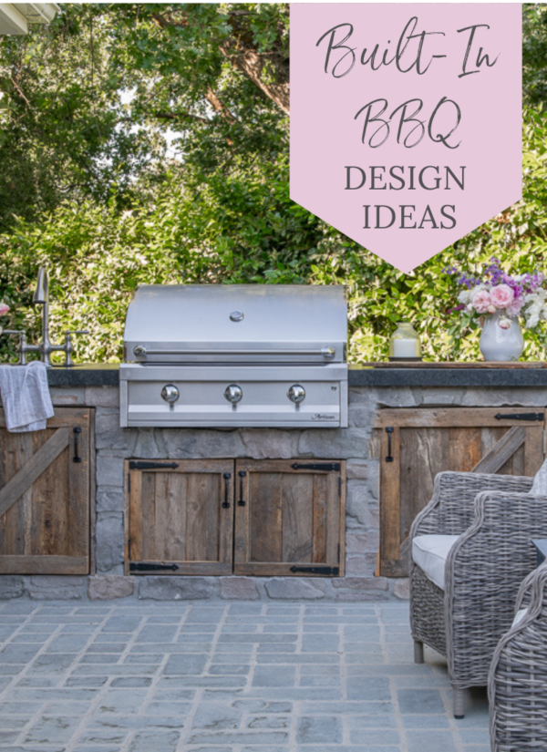 Our New Rustic Built-In BBQ Area - Sanctuary Home Decor