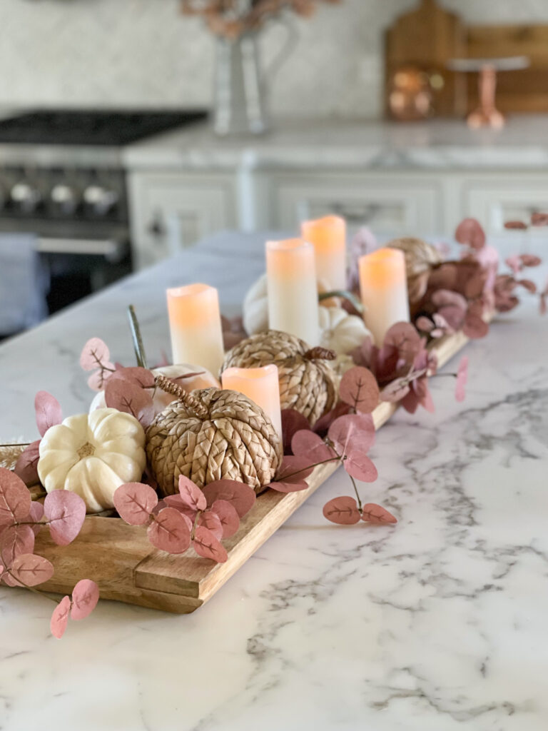 How to Create a Fall Dough Bowl Centerpiece