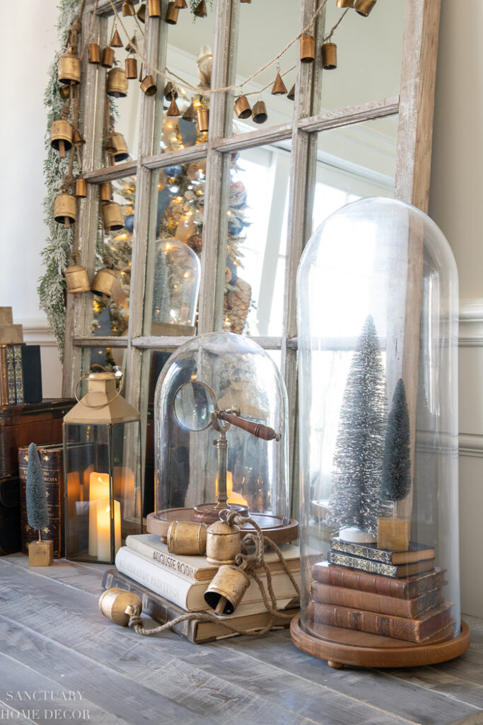 How to Decorate With Gold and Blue for Christmas - Sanctuary Home Decor