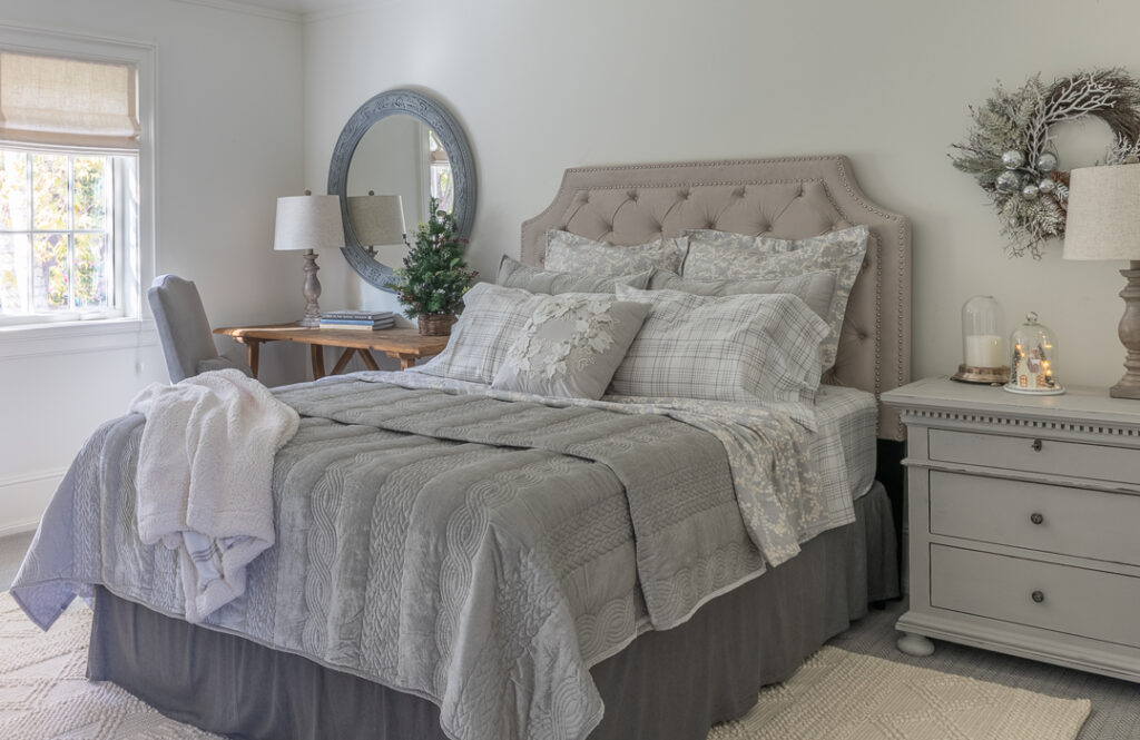 How to Prepare a Guest Bedroom For The Holidays - Sanctuary Home Decor