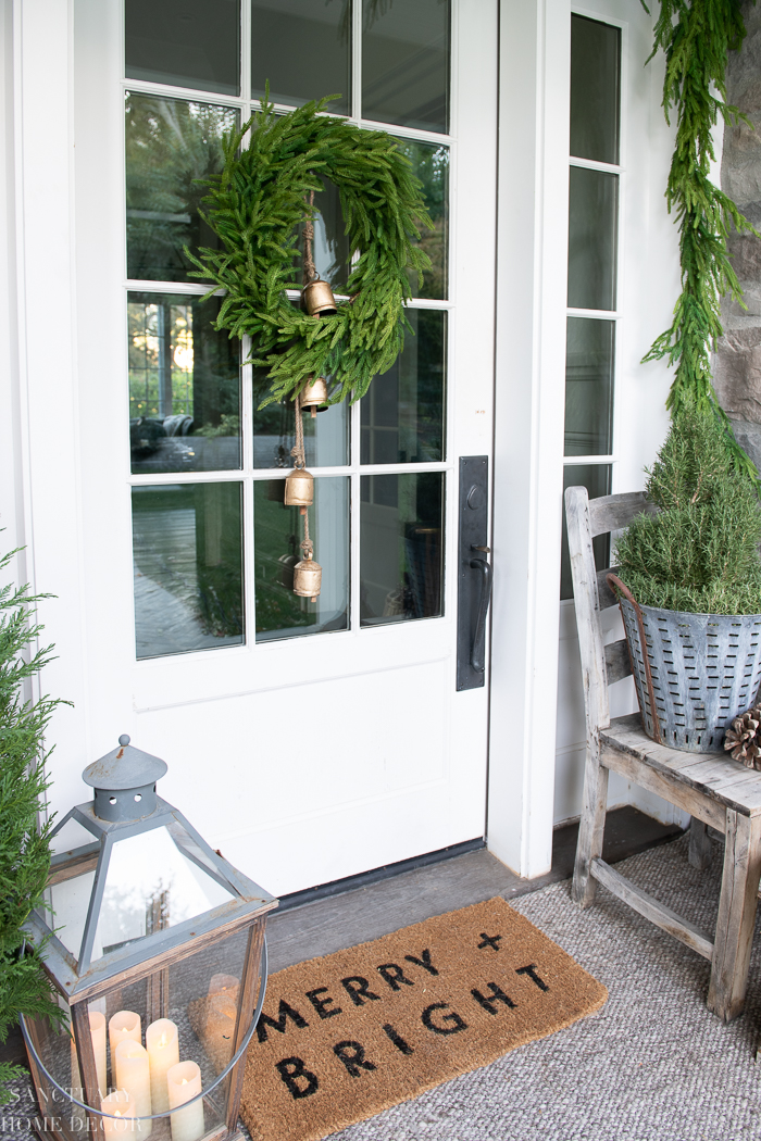 How To Decorate A Winter Front Porch - Sanctuary Home Decor