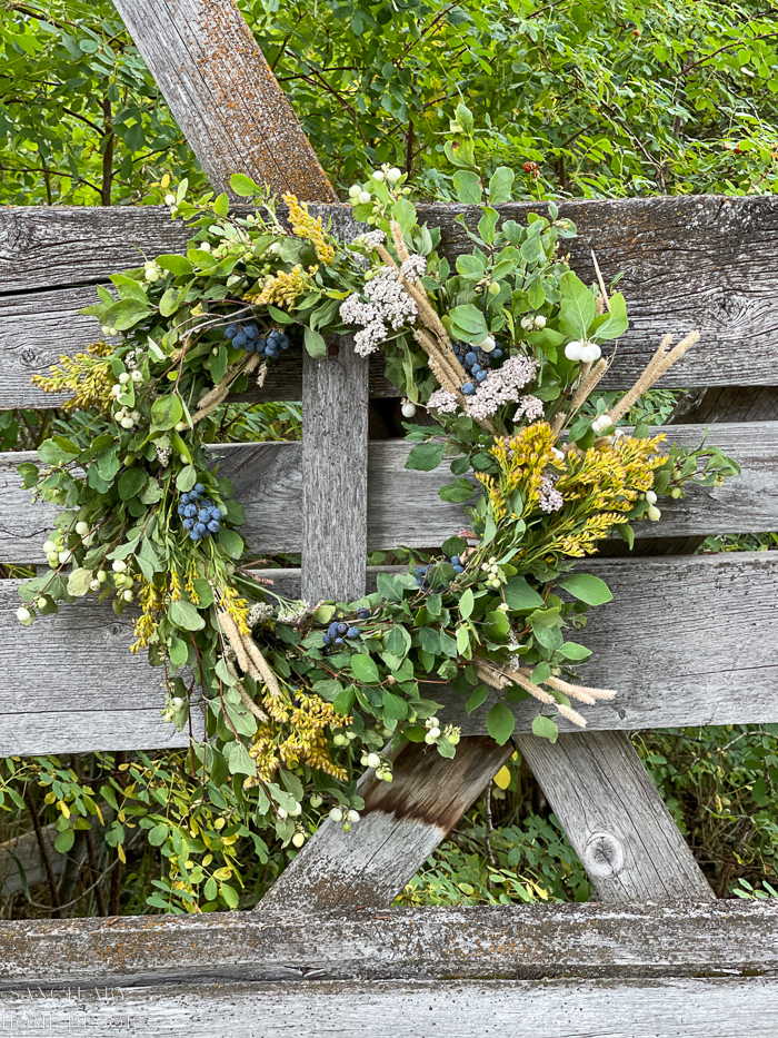 How To Make A Fall Wreath From Yard Clippings